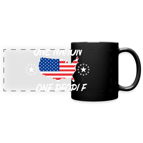One Nation One People 2012 FRONT TRANSPARENT BACKG - Full Color Panoramic Mug