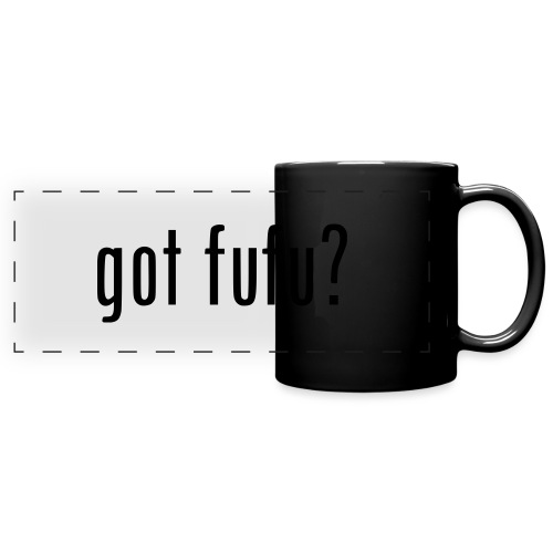 gotfufu-black - Full Color Panoramic Mug