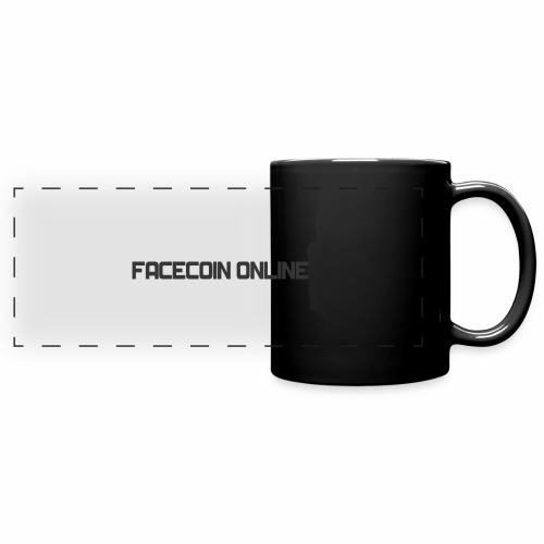 facecoin online dark - Full Color Panoramic Mug
