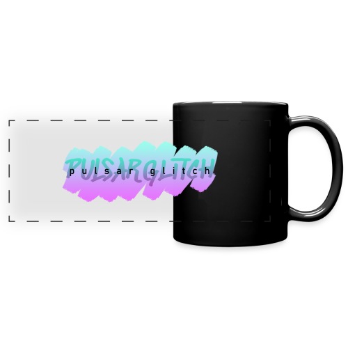 Pulsar Glitch Retro Wave - Full Color Panoramic Mug