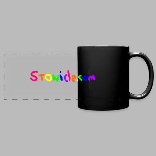 Stonicle.com Cosmic Color Logo - Full Color Panoramic Mug