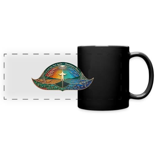 Easter Cast the Net Again T Shirt, abundance Gift - Full Color Panoramic Mug