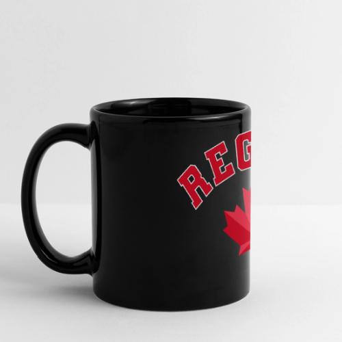 Regina with maple leaf - Full Color Panoramic Mug