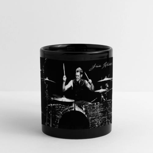 Landon Hall On Drums - Full Color Panoramic Mug