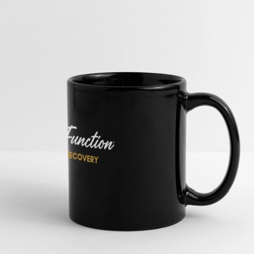 XF Sports Recovery Logo- White (Front Only) - Full Color Panoramic Mug