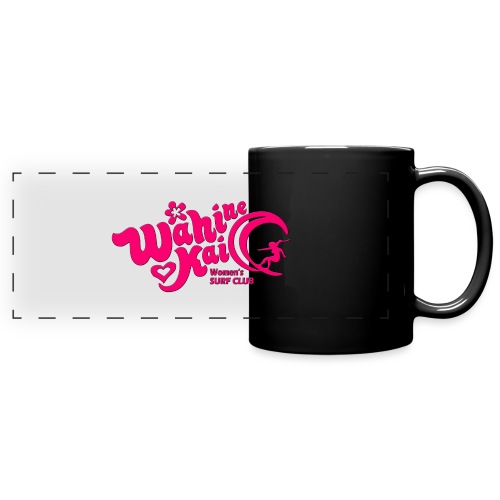 Wahine Kai Logo pink - Full Color Panoramic Mug