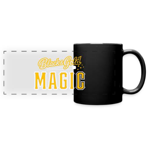 Black & Gold Magic - Full Color Panoramic Mug