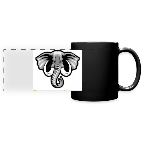 elephant head mascot - Full Color Panoramic Mug
