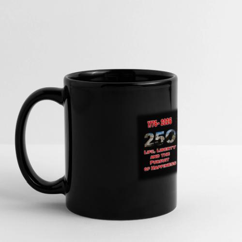 1776 - 2026 - 250 Years USA | Fireworks - Full Color Panoramic Mug