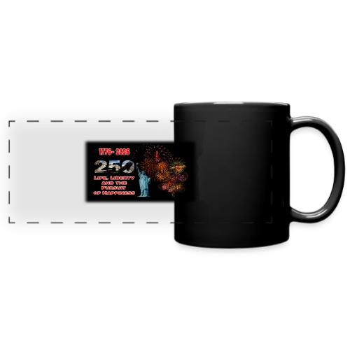 1776 - 2026 - 250 Years USA | Fireworks - Full Color Panoramic Mug