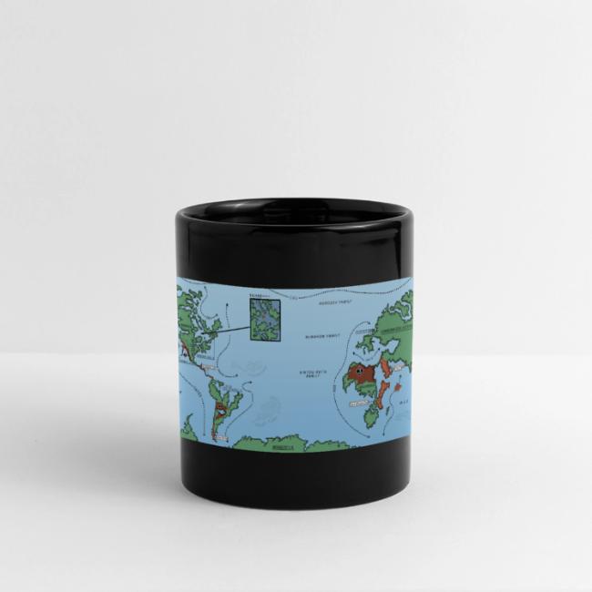 Lindas World Colored Map