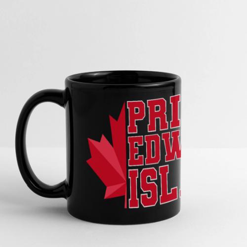 Prince Edward Island with maple leaf - Full Color Panoramic Mug