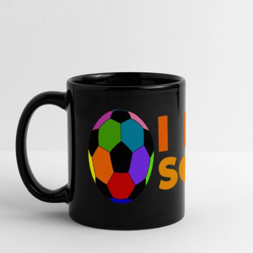 I Love Soccer - Full Color Panoramic Mug