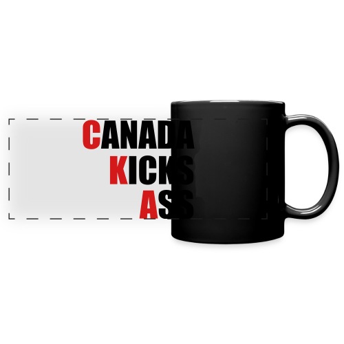 Canada Kicks Ass Vertical - Full Color Panoramic Mug