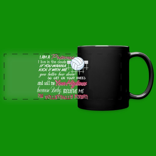 Volleyballs Finest - Full Color Panoramic Mug