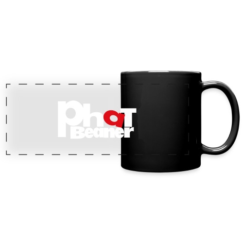 Classic White PB Logo - Full Color Panoramic Mug