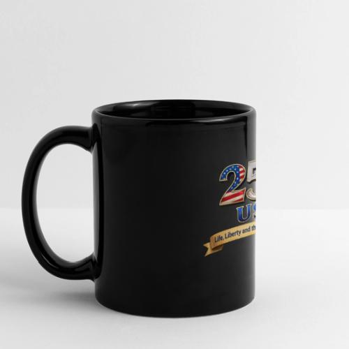 250 USA Liberty Banner - Full Color Panoramic Mug