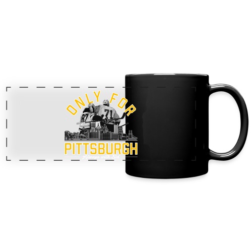 Only For Pittsburgh, Always With Sid - Full Color Panoramic Mug