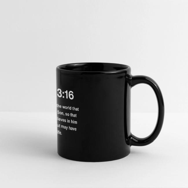 John 3:16 Christian Apparel – White