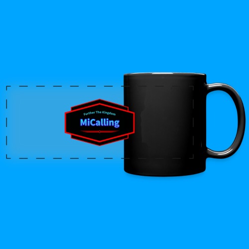 MiCalling Full Logo Product (With Black Inside) - Full Color Panoramic Mug