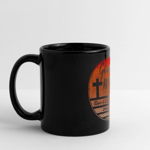 God Loves Me More Shirt – John 3:16 Christian - Full Color Panoramic Mug