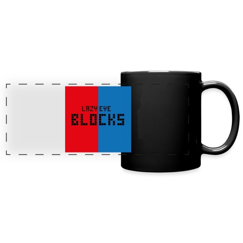 Lazy Eye Blocks - Full Color Panoramic Mug