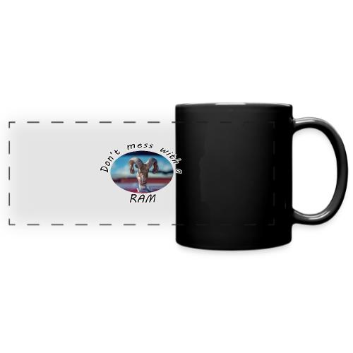 Don’t Mess with a RAM - Full Color Panoramic Mug