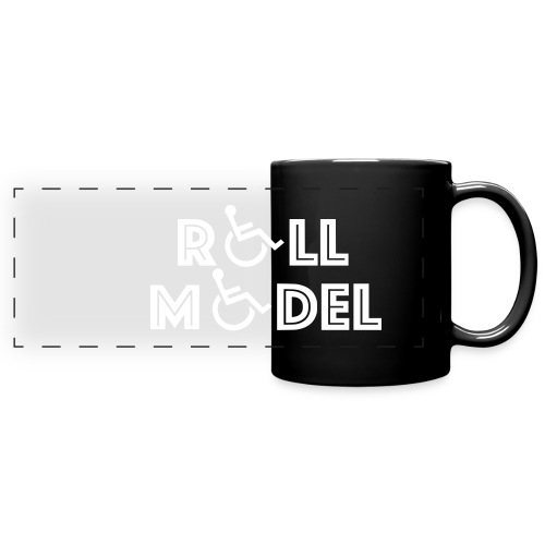 Every wheelchair users is a Roll Model - Full Color Panoramic Mug