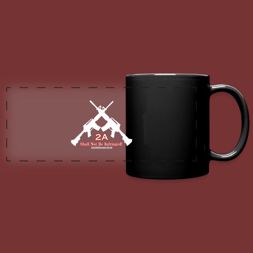 2A - Shall Not Be Infringed - Second Amendment - Full Color Panoramic Mug