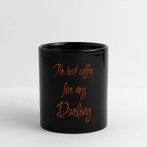 Best Coffee For My Darling - Lovely Partner Mug - Full Color Panoramic Mug