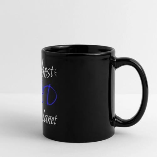 The Best Dad on the Planet - Modern Aesthetic Gift - Full Color Panoramic Mug