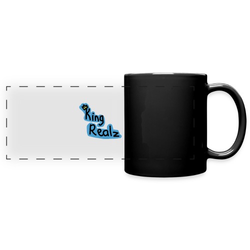 KingRealzMerch[TEXT] - Full Color Panoramic Mug