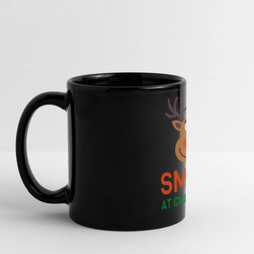 Christmas Reindeer Coffee Mug - Full Color Panoramic Mug