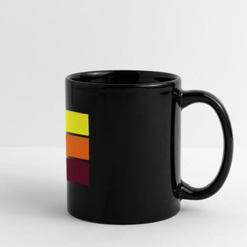 tricolor with bicycle - Full Color Panoramic Mug