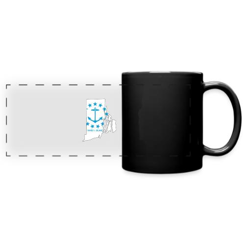 Mary And Blake Logo - RI Map - Full Color Panoramic Mug