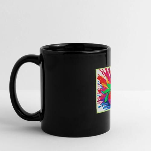 Splatter Strawberry Splash - Full Color Panoramic Mug