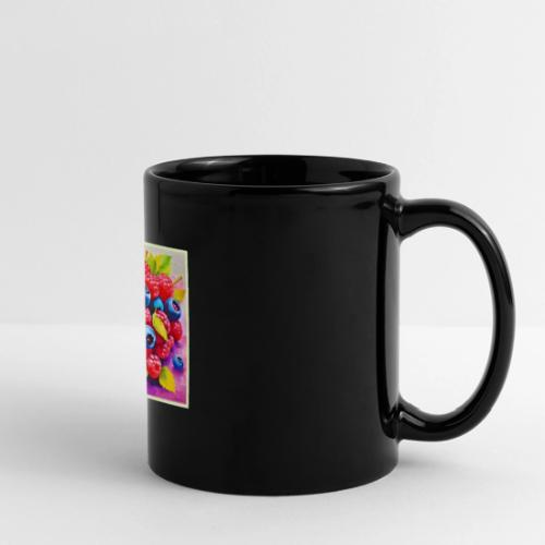 Colorful Berry Feast - Full Color Panoramic Mug