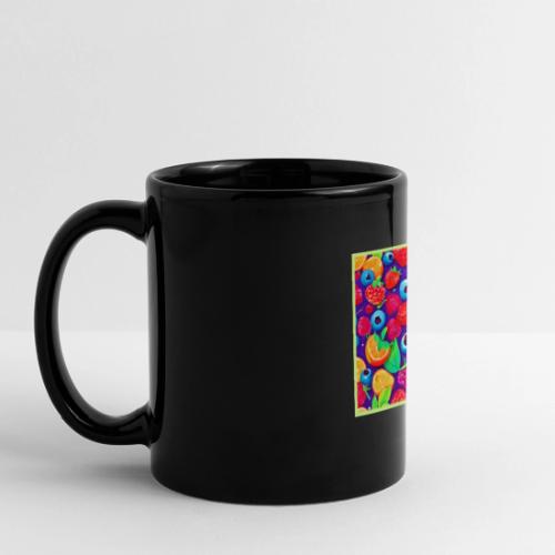 Citrus & Berries Burst - Full Color Panoramic Mug