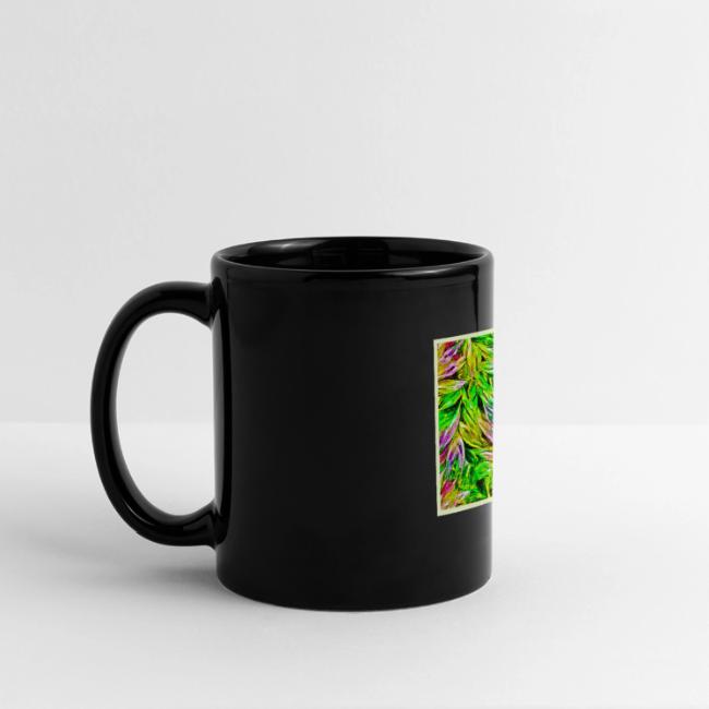 Vibrant Plant Strokes Design