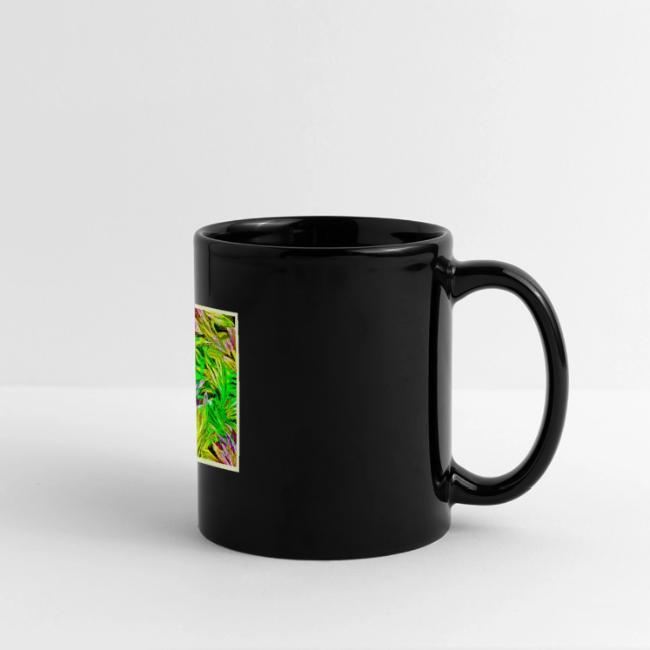 Vibrant Plant Strokes Design