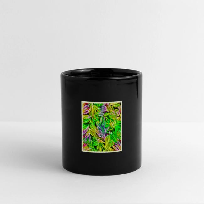 Vibrant Plant Strokes Design