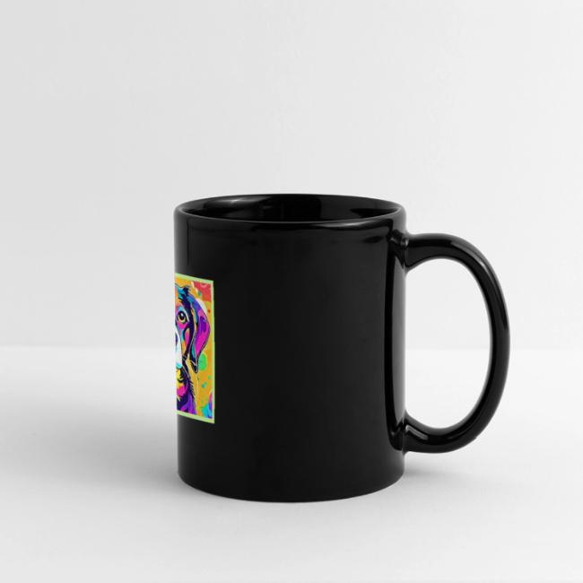 Rainbow Dog Portrait Design