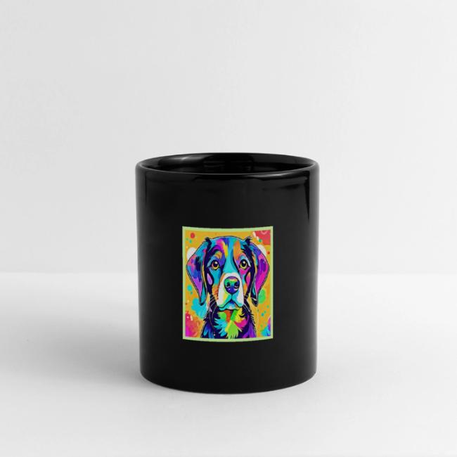 Rainbow Dog Portrait Design