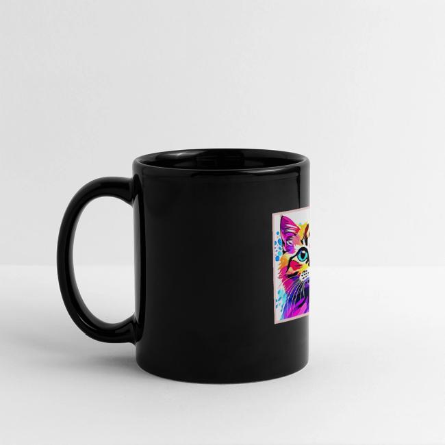 Vivid Kitty Vibes Design