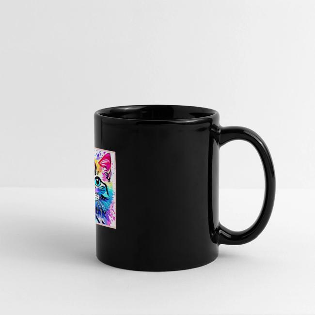 Vivid Kitty Vibes Design