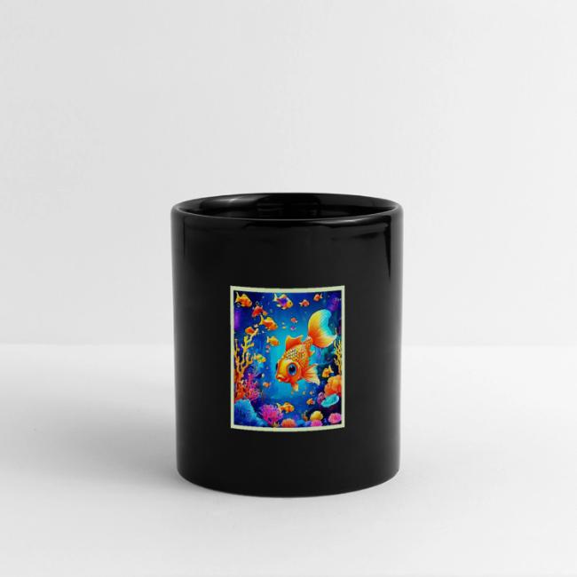 Vibrant Underwater Fish World Design