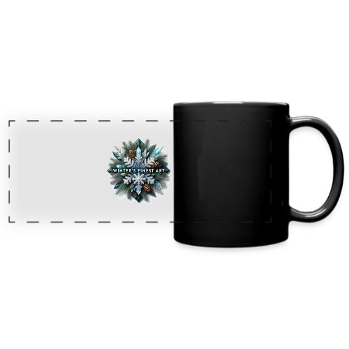Intricate Frozen Evergreen T-Shirt - Full Color Panoramic Mug