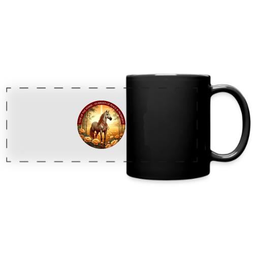 Year of the Horse Guardian T Shirt, Lunar New Year - Full Color Panoramic Mug