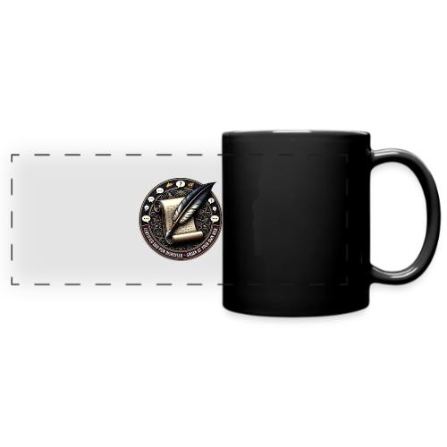 Certified Dad Pun Dispenser T Shirt - Full Color Panoramic Mug