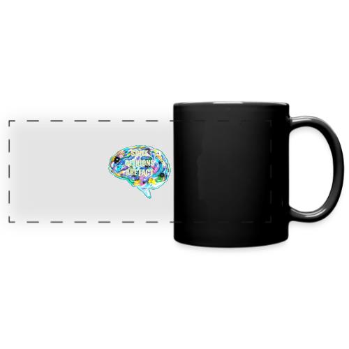 brain fact - Full Color Panoramic Mug